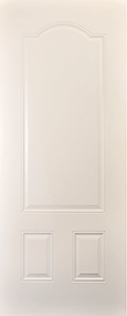 Puertas laminadas o acero troqueladas color blanco, gris y chocolate para uso exterior